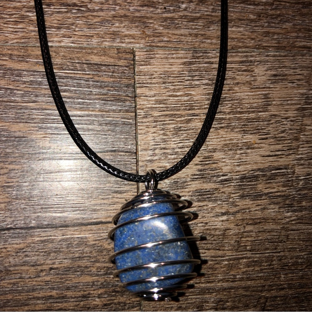 Lapis Lazuli Crystal Pendant